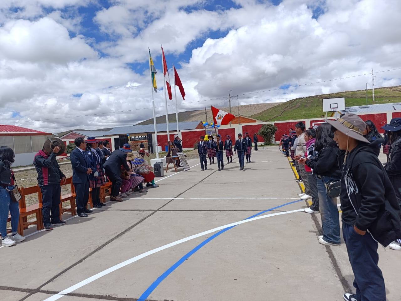 Ceremonia de Buen inicio del año escolar